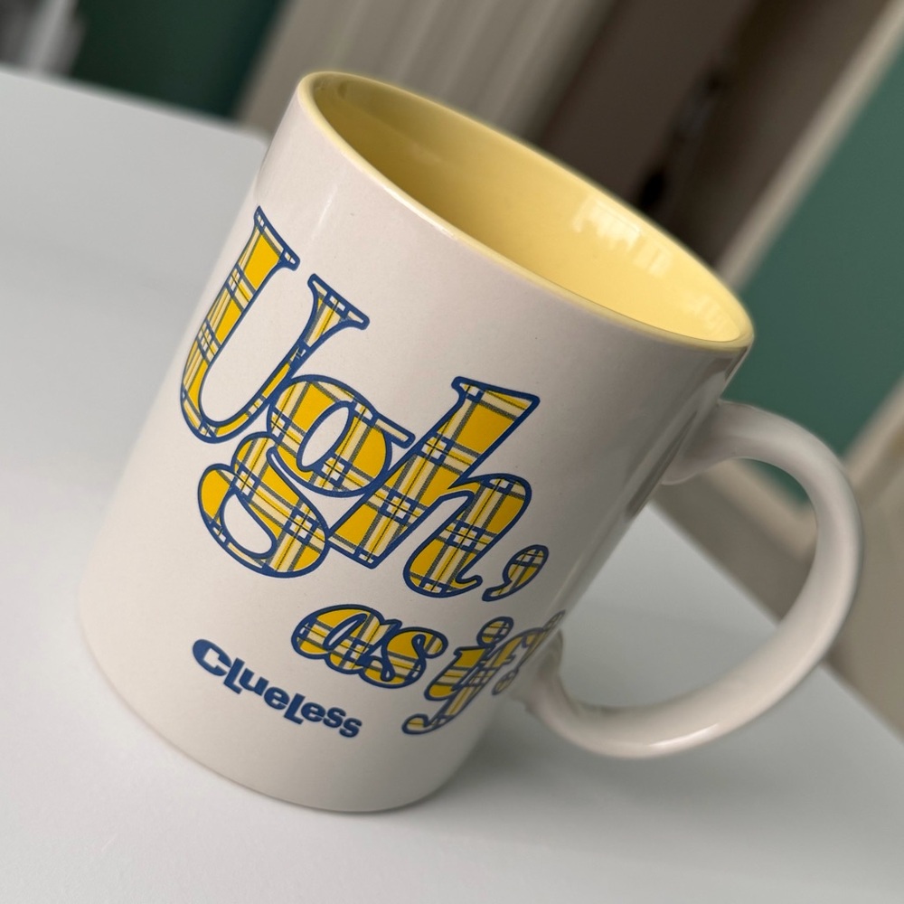 NEW! Clueless “Ugh, as if!” Coffee Mug | Never Used - Picture 2 of 5